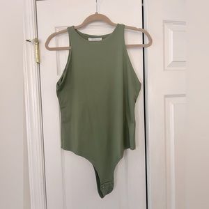 High neck sexy bodysuit